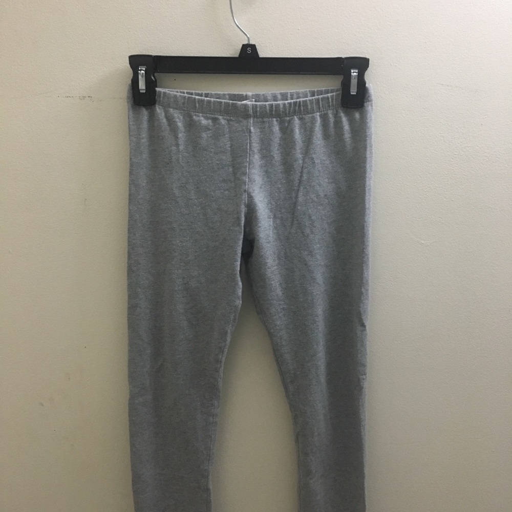 Gray girl leggings